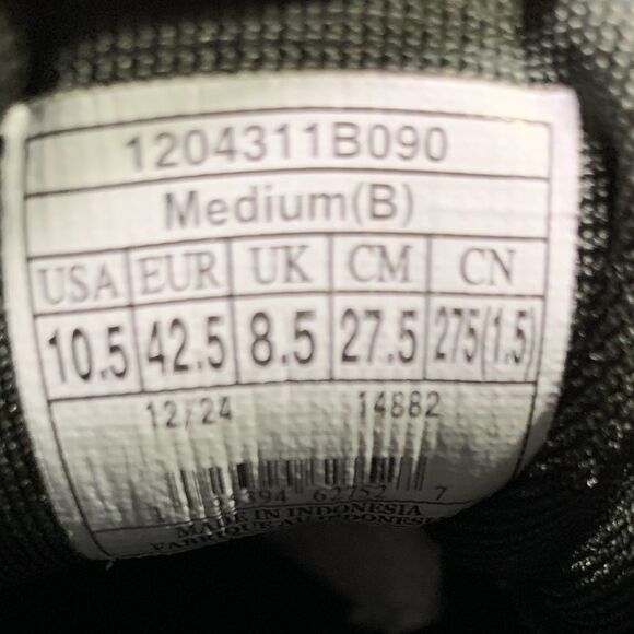 Brooks Womens Ghost 17 Black Gray Running Walking Sneakers Shoe Size 10.5 - Picture 10 of 10